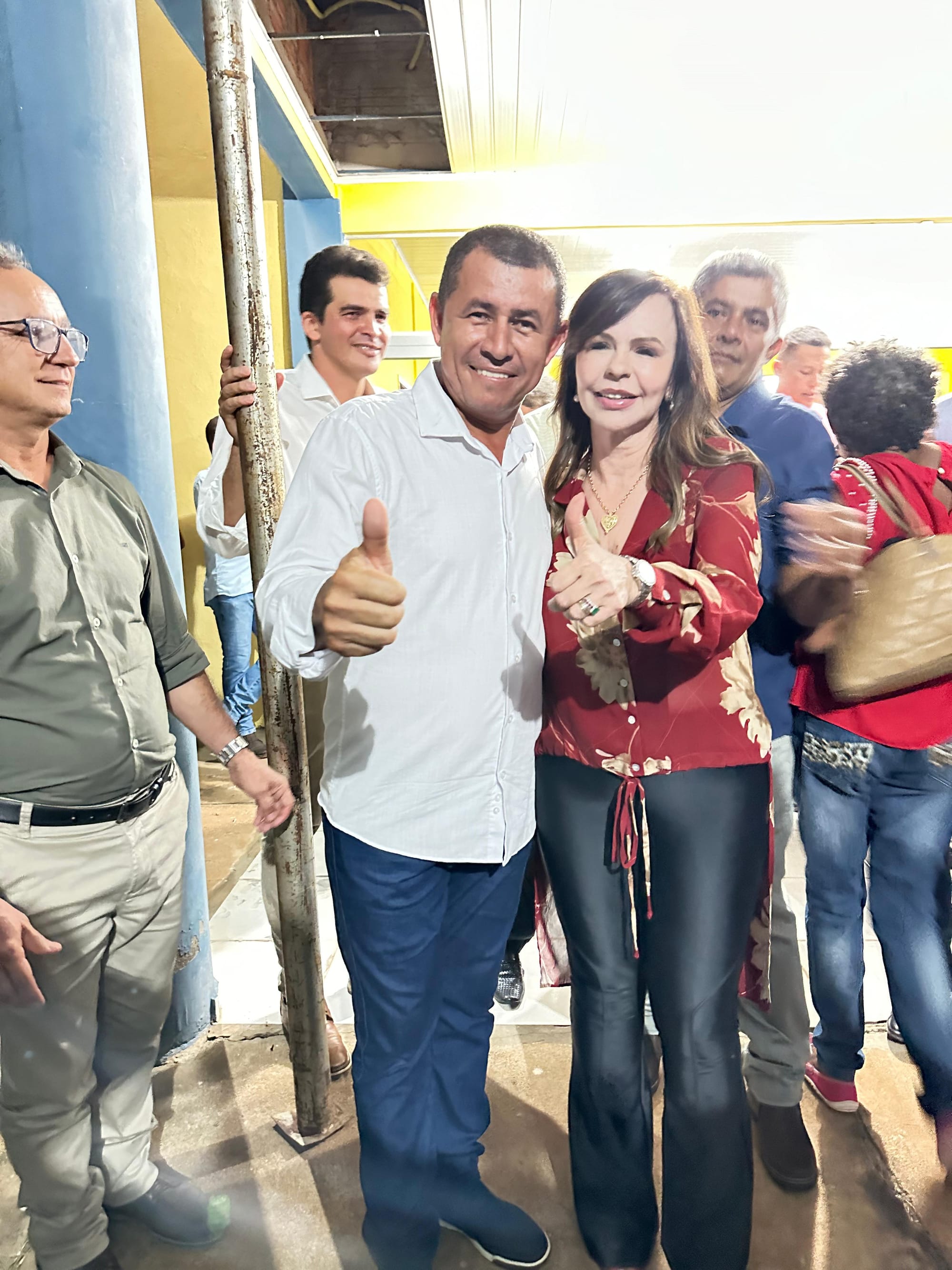 Otimista com a pré-campanha, pré-candidato a prefeito de Marianópolis Ilton Coutinho participa de evento do União Brasil em Araguacema