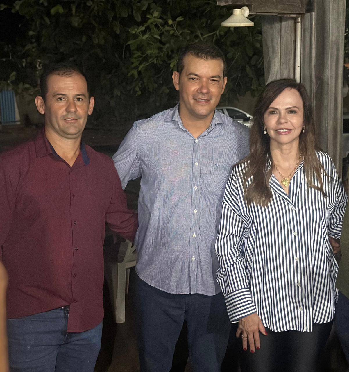 Em evento do União Brasil postulante a prefeito de Marianópolis Rogerinho defende projetos relacionados ao Consórcio Vale do Araguaia