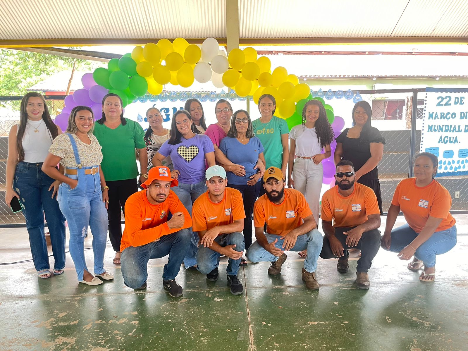 Escola Municipal Petrônio Lima Arbuès comemora Dia Mundial da Água em Dois Irmãos