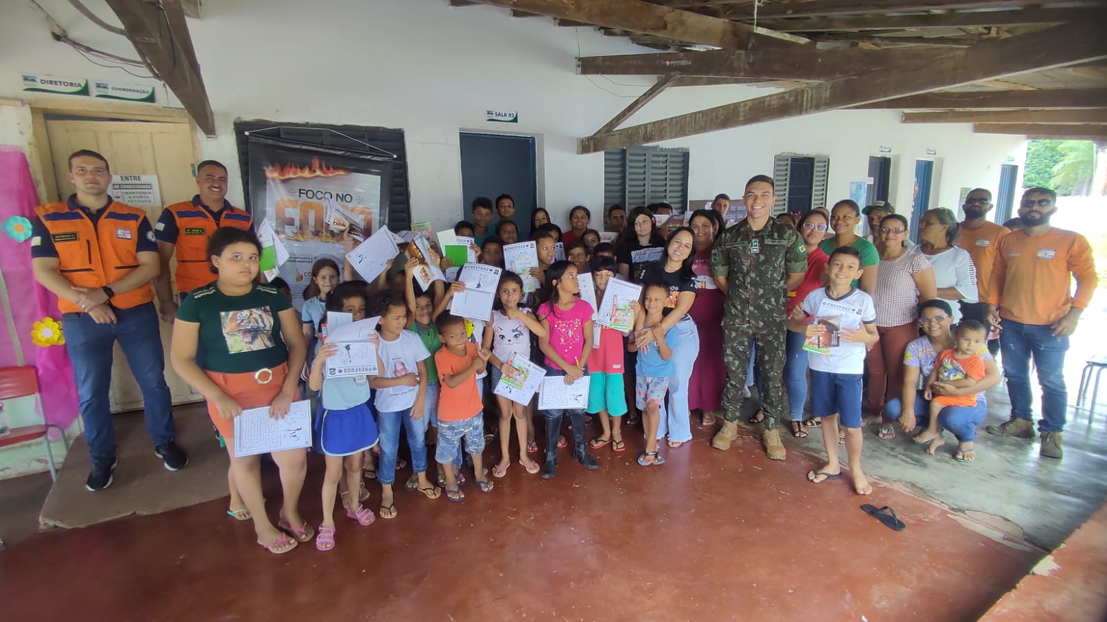 Palestras educativas relacionadas ao projeto Foco no Fogo foram apresentadas em Dois Irmãos do Tocantins