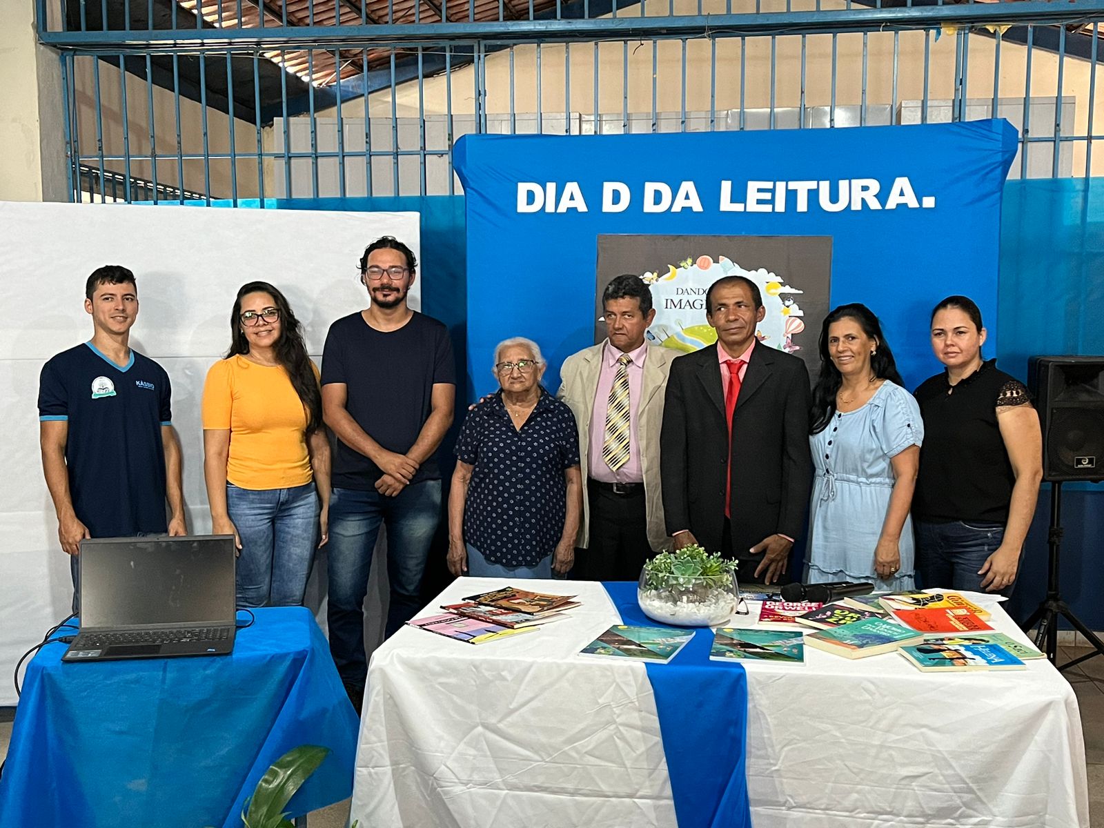 Academia de Letras de Paraíso do Tocantins participou em várias cidades tocantinenses, no Dia D da Leitura