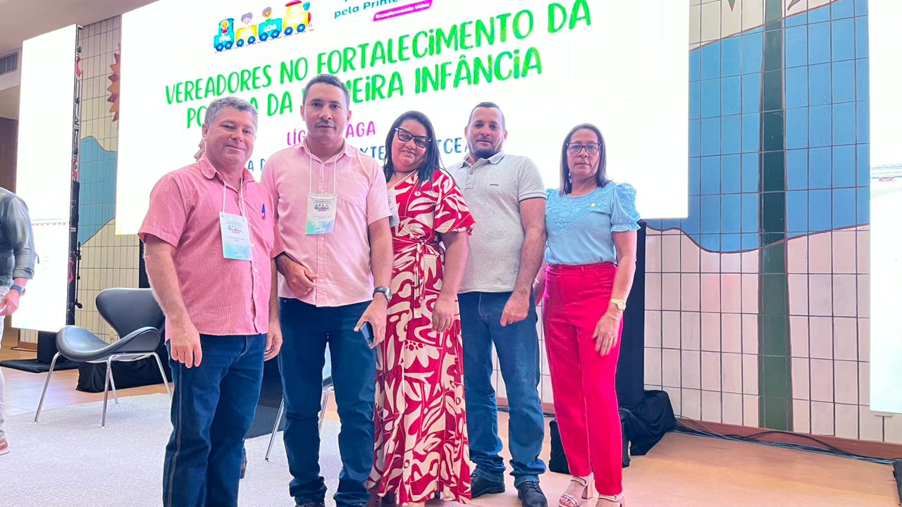 Vereadores de Abreulândia participam de evento do Tribunal de Contas sobre políticas públicas relacionadas à primeira infância
