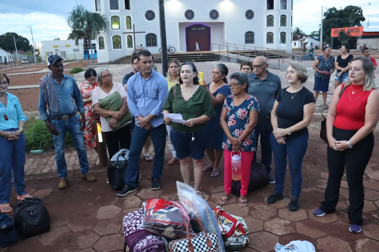 Prefeito Isaías Piagem acompanha grupo de Idosos do SCFV de Marianópolis em passeio cultural à Salinópolis no estado do Pará