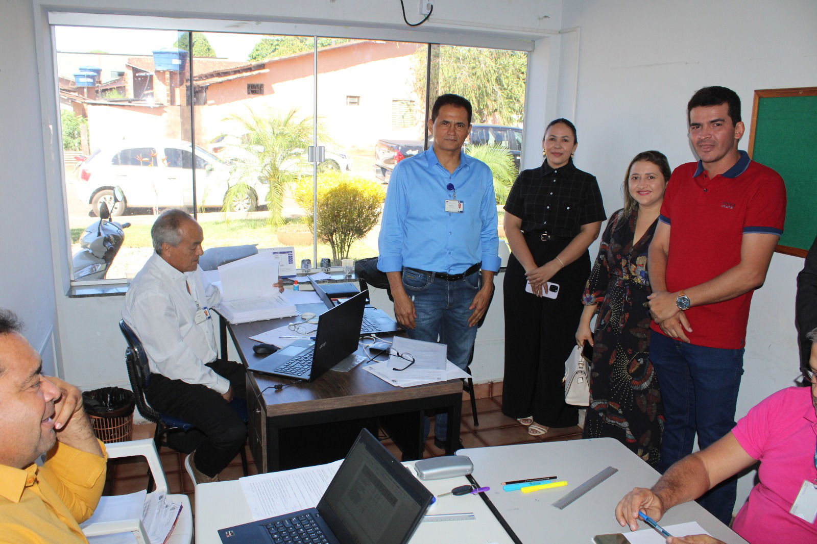 Prefeito Irmão Geciran recebe visita técnica do TCE e ressalta parceria republicana com a Corte de Contas