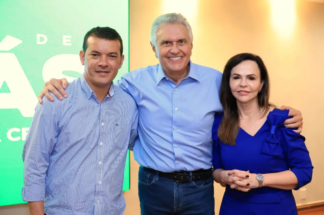 Piagem participa com Dorinha e Caiado do Encontro Nacional do União Brasil em Goiás