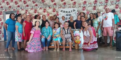 SCFV da Assistência Social de Divinópolis do Tocantins realizou a temporada junina na sede do órgão