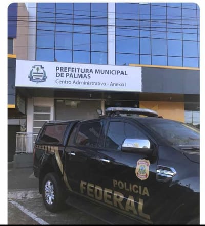 Polícia Federal desencadeia operação para combater suspeitas de corrupção na prefeitura de Palmas e prende secretário de desenvolvimento urbano