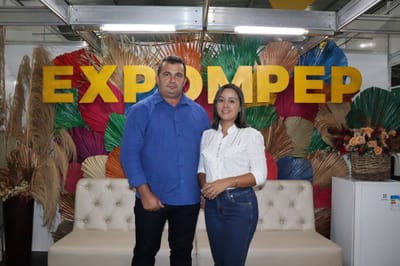 Prefeito de Abreulândia, Manoel Moura, Prestigia Abertura da EXPOMPEP em Paraiso do Tocantins