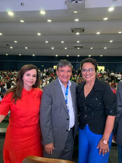 Enfermeira Nezita participa da Conferência Estadual ao lado do Ministro Welington Dias e Dorinha