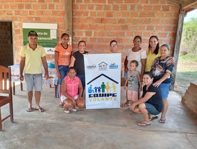 Equipe Volante do CRAS de Divinópolis do Tocantins realizou oficinais em três assentamentos do município