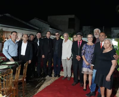 Toni Ferreira, faz uma retrospectiva otimista ao empossar o médico e escritor, Jorge Ivan, na Academia de Letras de Paraíso