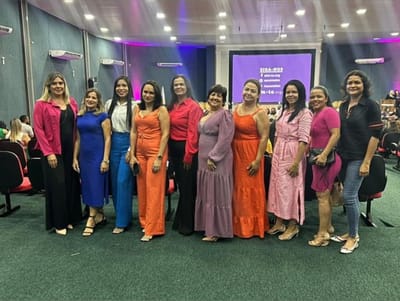 Vice-prefeita Joelma Dias e Primeira dama de Divinópolis do Tocantins participam do evento Mulher na Política em Palmas