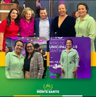 Prefeita Enfermeira Nezita marca presença no evento Mulher na Política em Palmas