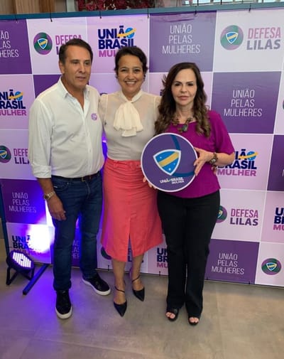 Prefeita Nezita participa do evento “Defesa Lilás” promovido pelo União Brasil em Palmas