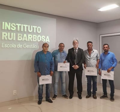 Vereadores de Divinópolis Professor Ozias, André Bandeira, Luiz Marinho e Rivaldo Barbosa participam de curso de capacitação em Palmas