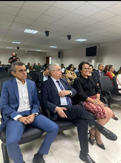 Prefeita de Monte Santo Enfermeira Nezita Martins participa do Seminário de Combate a Corrupção promovida pela Escola da Magistratura do TJ