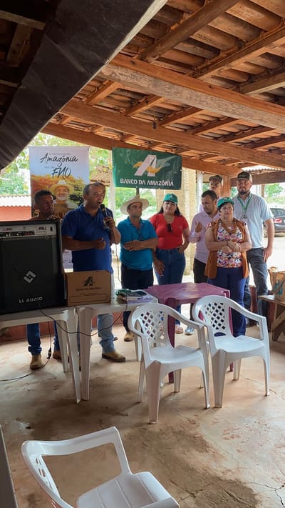 Vereadores e vice-prefeita de Divinópolis do Tocantins participam de reunião na zona rural com Sindicato dos Trabalhadores Rural e BASA