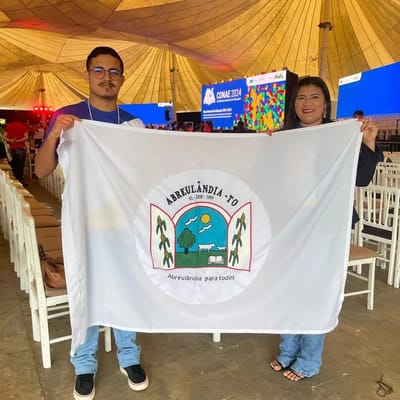 Abreulândia foi representada na Conferência Nacional da Educação em Brasília - DF