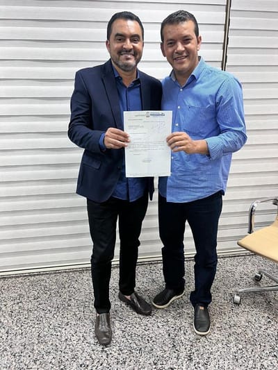 Piagem é recebido por Wanderlei Barbosa do Palácio Araguaia