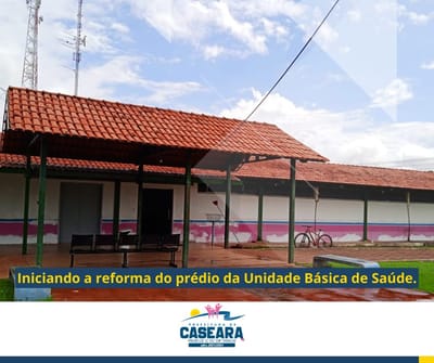 Prefeito Marco do Chico anuncia reforma da Unidade Básica de Saúde de Caseara