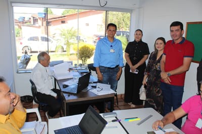 Prefeito Irmão Geciran recebe visita técnica do TCE e ressalta parceria republicana com a Corte de Contas
