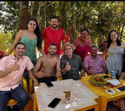 Deputado Luciano Oliveira reforça apoio ao Pré-Candidato a Prefeito de Caseara, Neguinho da Aleixa em visita ao município