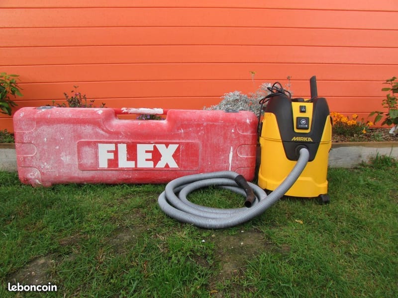 PONCEUSE FLEX ET ASPIRATEUR