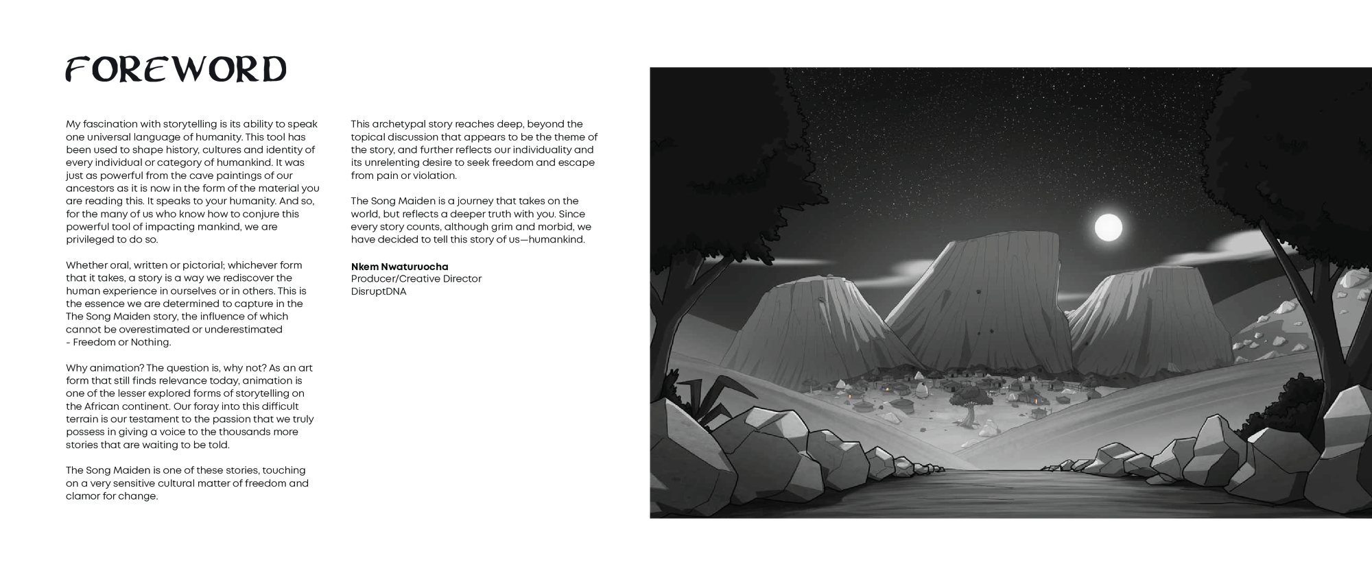 Synopsis & The Art Book