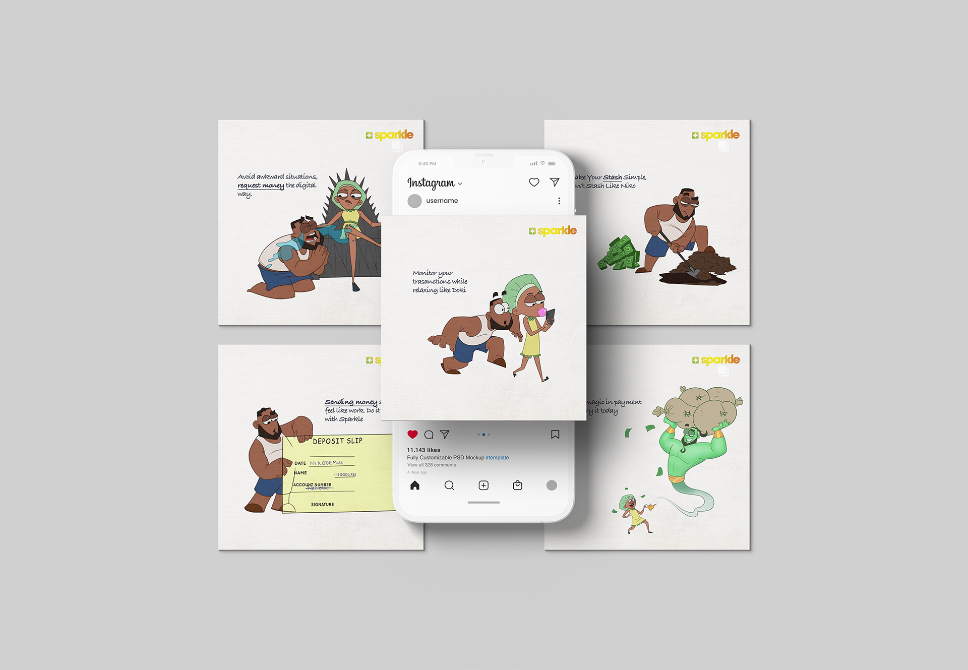 Sparkle Social Media Post