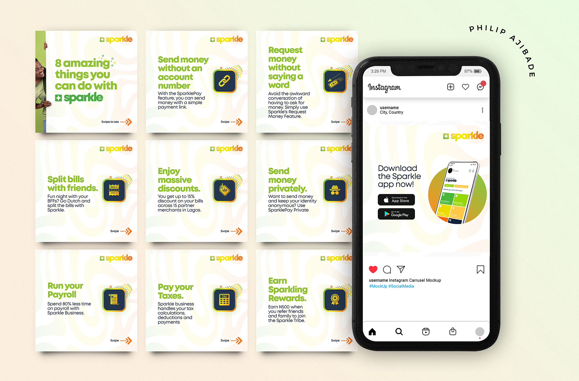 Sparkle Social Media Post