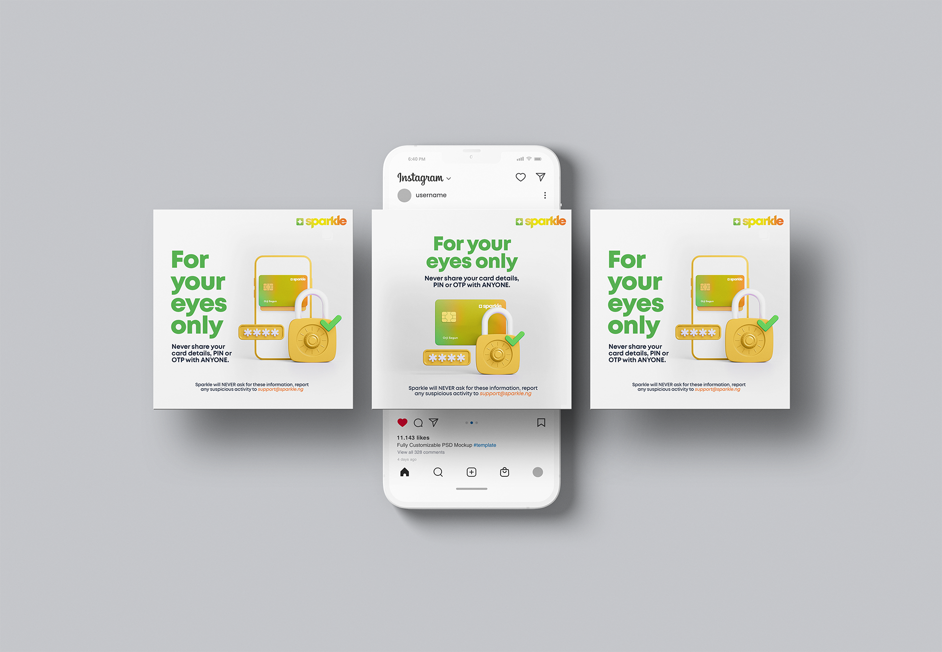 Sparkle Social Media Post