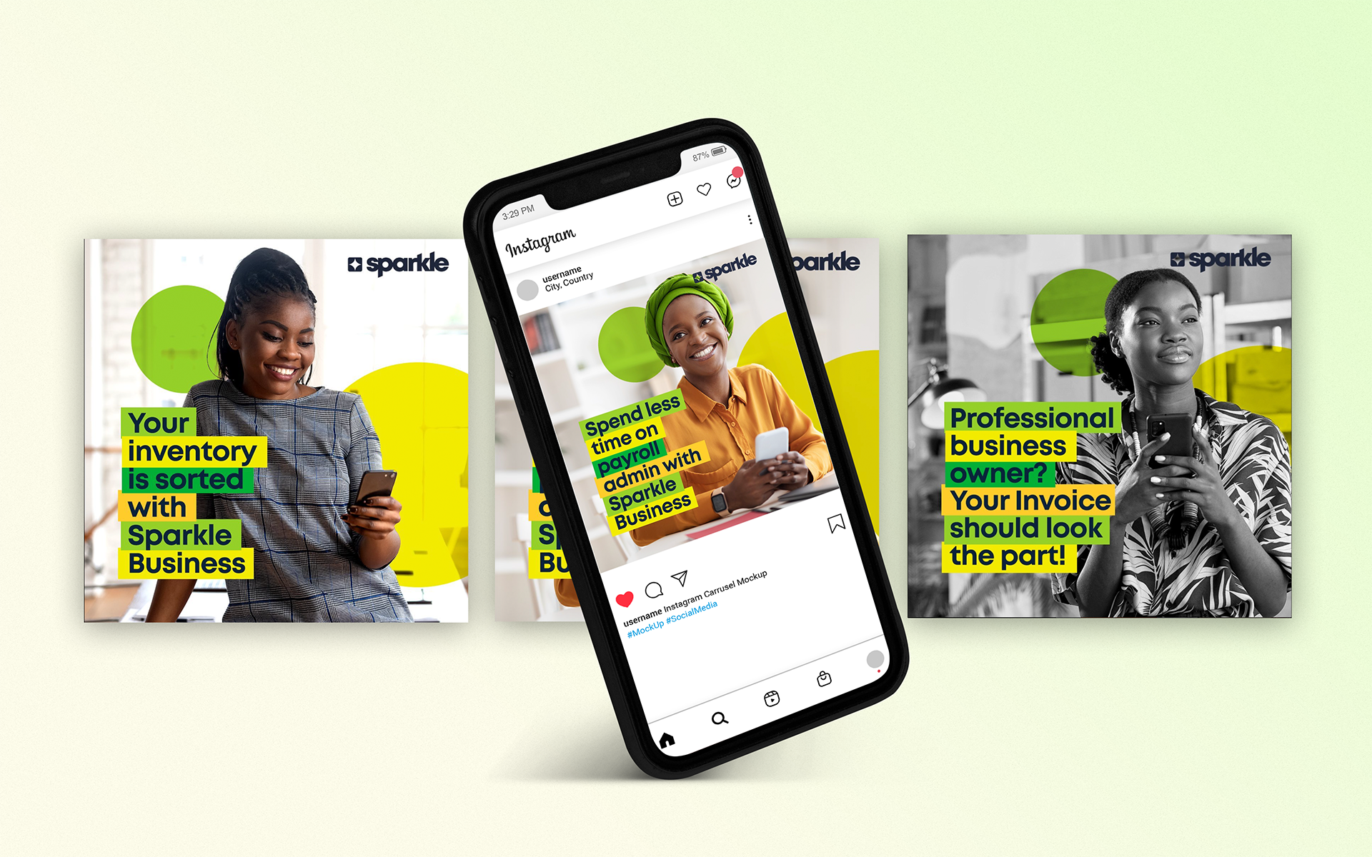 Sparkle Social Media Post