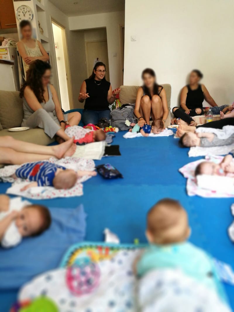 הרצאות וסדנאות בתחום התפתחות התינוק