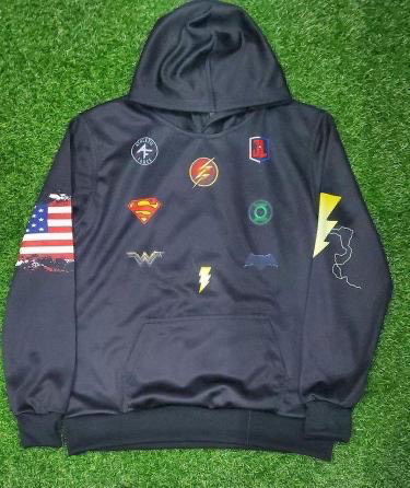 Black JL Compression Hoodie