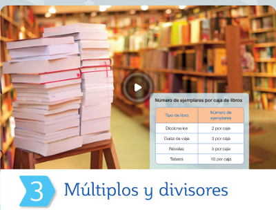 UNIDAD 3: MÚLTIPLOS Y DIVISORES