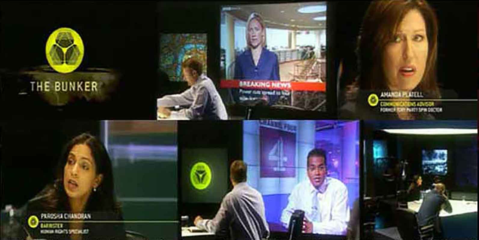 scenes from Crisis Command: Could You Run the Country BBC TV 2002