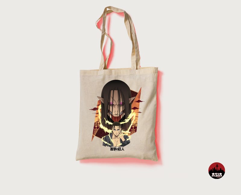 Eren Yeager Tote Bag - Asia Store
