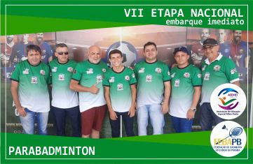 ASSESSORIA DE IMPRESSA – MAIOR DELEGAÇÃO A EMBARCAR PARA O VII CAMPEONATO BRASILEIRO DE PARABADMINTON