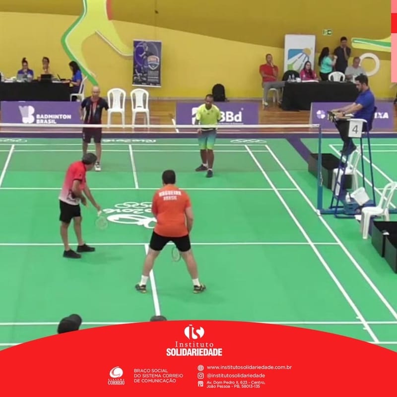 Atletas da Associação Mãos Dadas, apoiada pelo IS, participam de competição em São Paulo (SP)