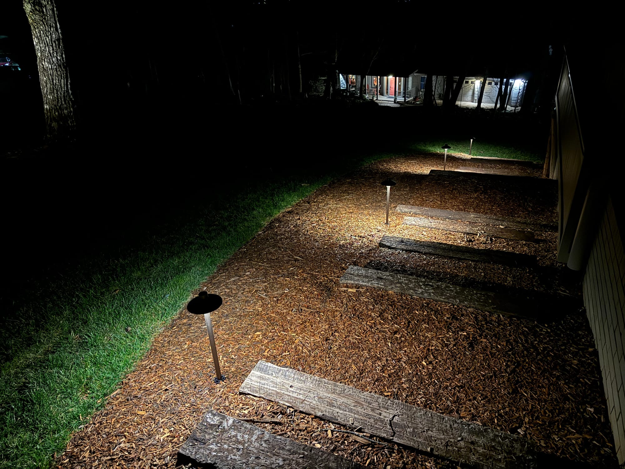 Path Lights on Steps
