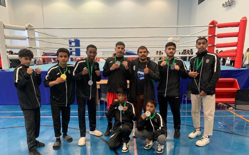 فريق الملاكمة بنادي وج يحقق ٧ ميداليات