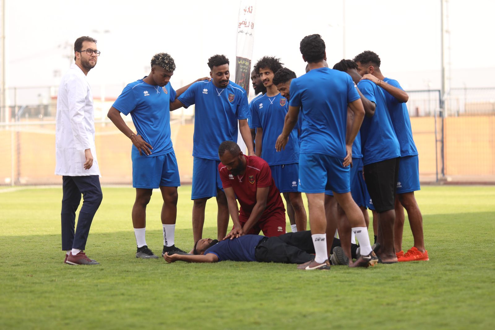 المسؤولية الاجتماعية بنادي وج تقيم مبادرة "ومن أحياها فكأنما أحيا الناس جميعا"