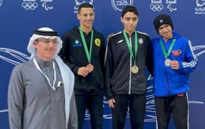 شريف زيدان يحقق ذهبيتين