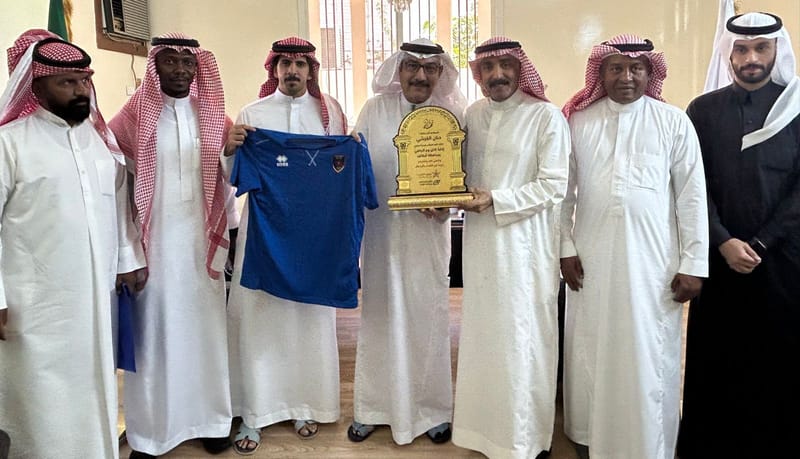 مجلس إدارة نادي وج يستقبل رجل الأعمال "عبدالمعطي كعكي"