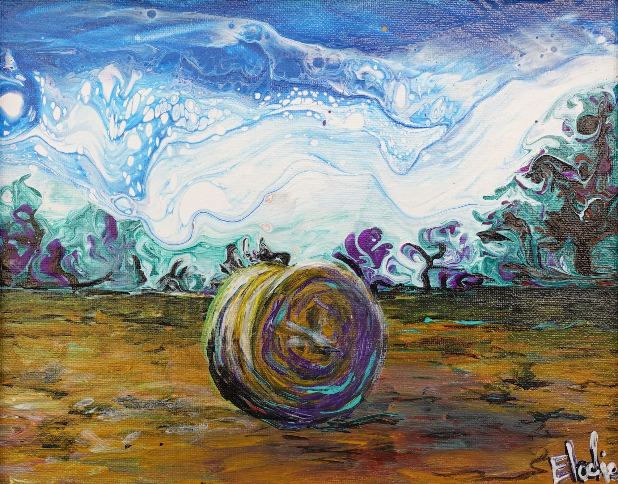 "Windy Afternoon"