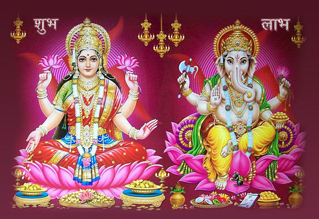 GANESH and LAKSHMI puja