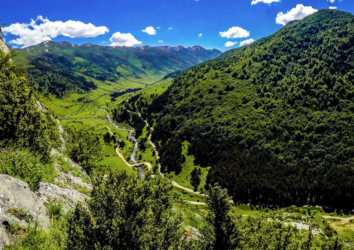 Ferrata de Articalena en Echo (Huesca)