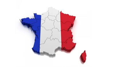 Mapa Campings FRANCIA