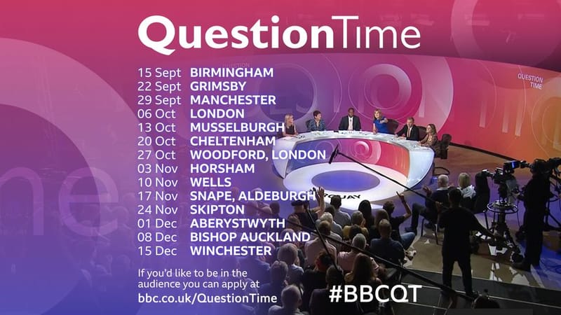 BBC Question Time Audience
