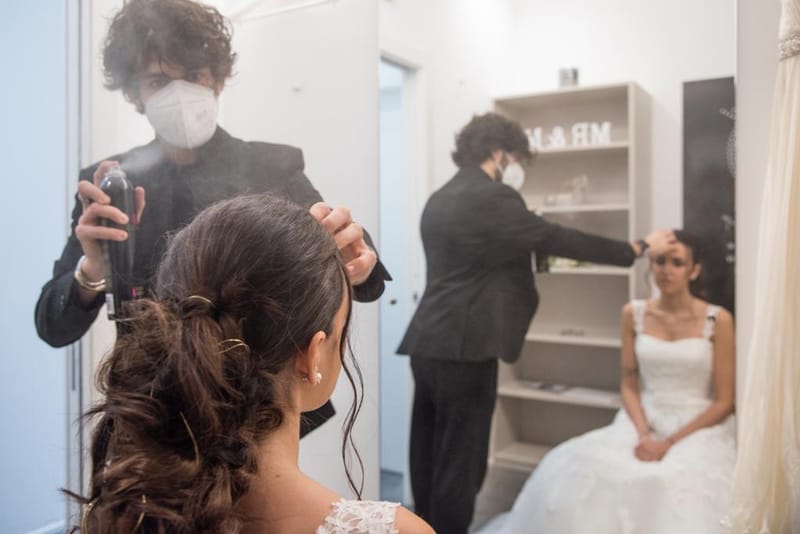 Wedding hairstyle